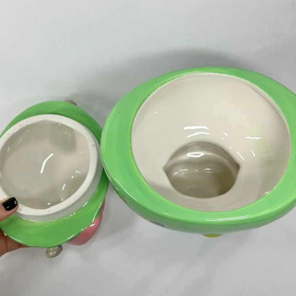 Hello Kitty Frankenstein Halloween Ceramic Cookie Jar Canister